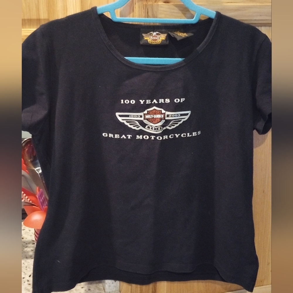 Harley-Davidson Black Short Sleeve Tee